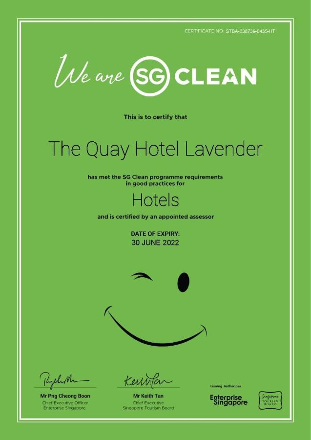 Aqueen Hotel Lavender Singapura Exterior foto