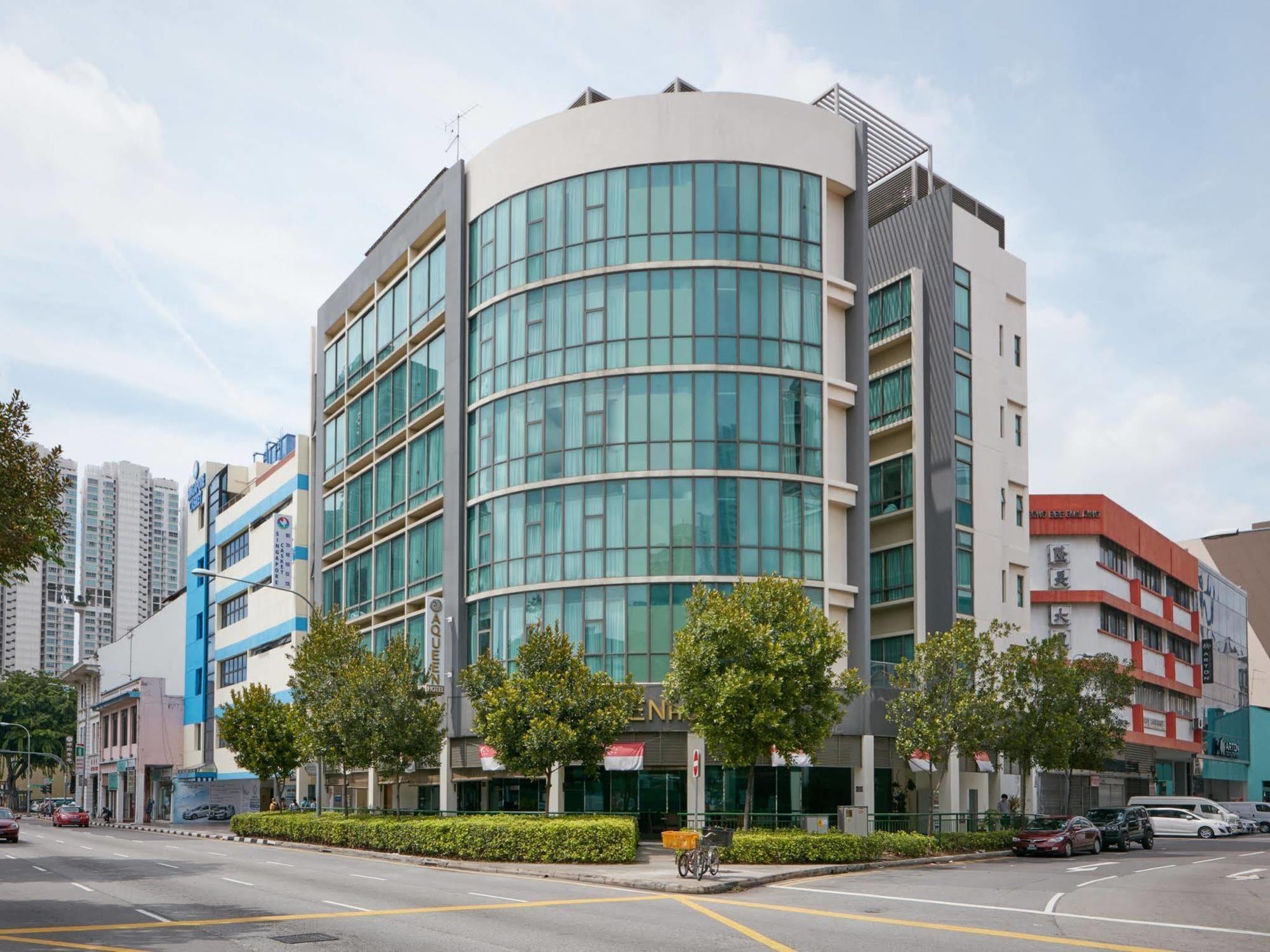 Aqueen Hotel Lavender Singapura Exterior foto